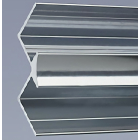 Aquabord Internal Corner - Satin Chrome